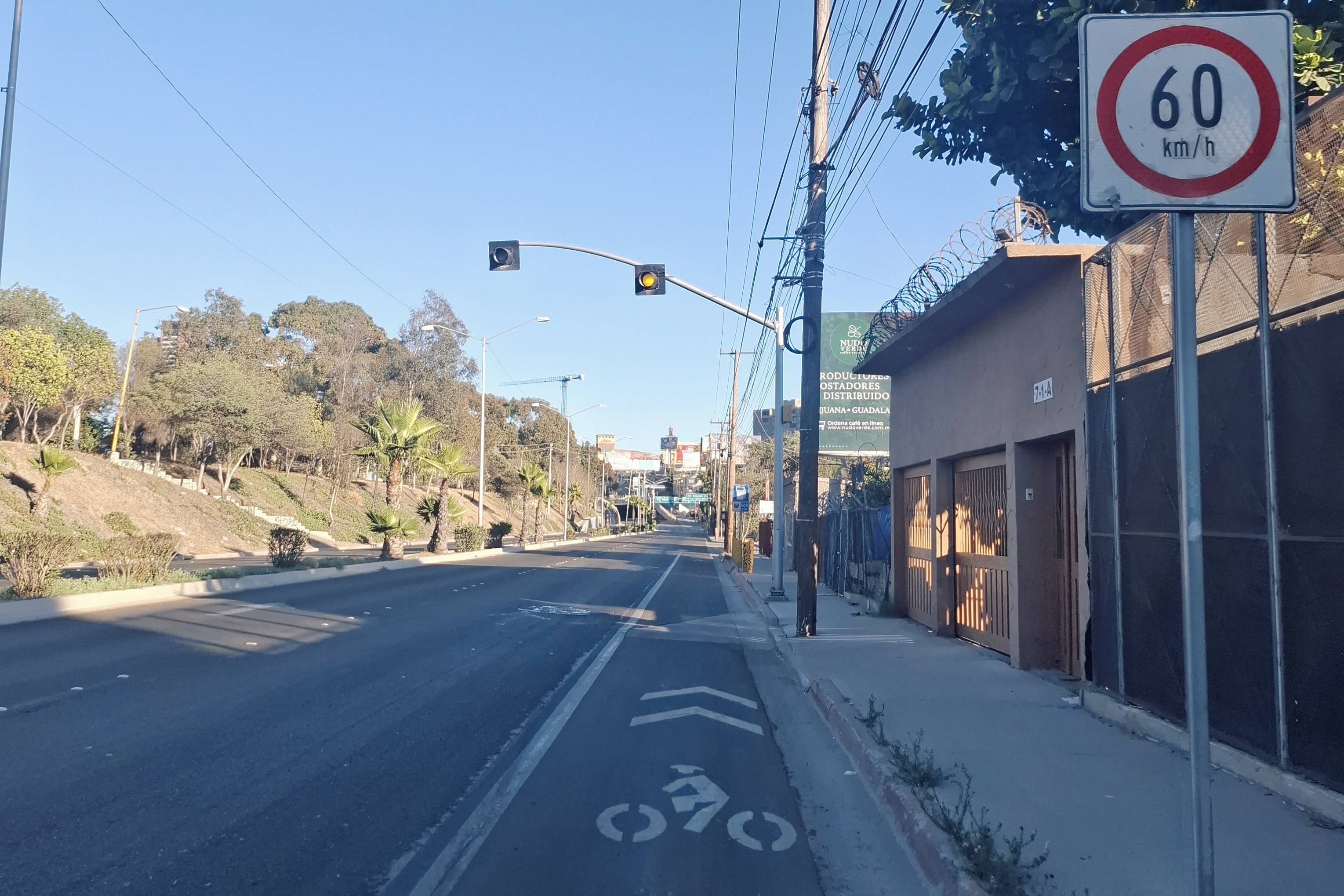 Ni un sólo carro a la vista